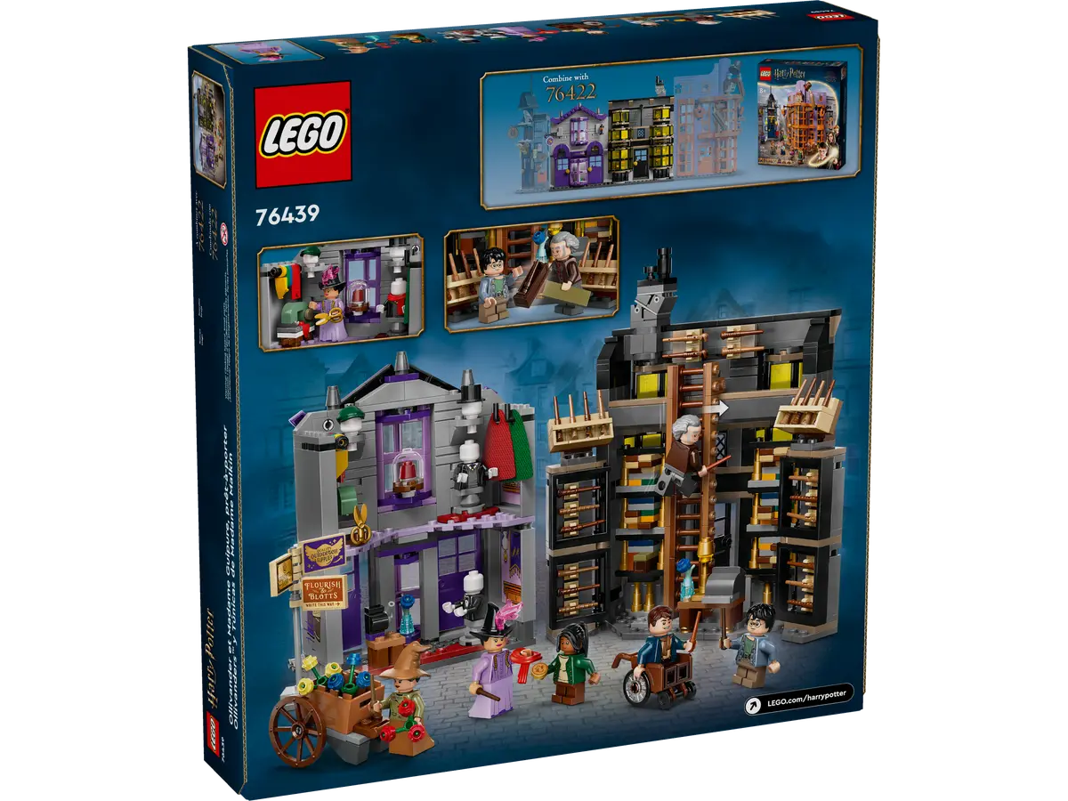 LEGO 76439 HARRY POTTER - OLLIVANDERS AND MADAM MALKIN'S ROBES