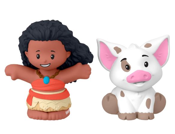 FISHER PRICE LITTLE PEOPLE - DISNEY PRINCESS - MOANA AND PUA