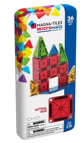 MAGNA TILES - MICRO MAGS TRAVEL SET 26 PIECE