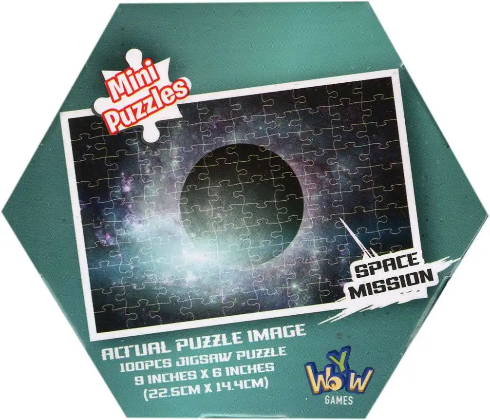 MINI SPACE MISSION PUZZLE MERCURY (AQUA)