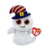 TY BEANIE BOO - HALLOWEEN - 'NIGHTCAP' WHITE GHOST REGULAR