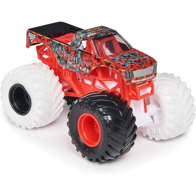 MONSTER JAM 1:64 DIECAST TRUCKS - NORTHERN NIGHTMARE