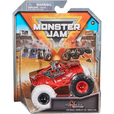 MONSTER JAM 1:64 DIECAST TRUCKS - NORTHERN NIGHTMARE