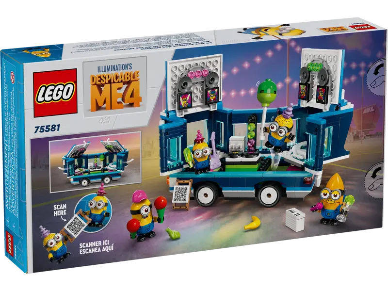 LEGO 75581 DESPICABLE ME4 - MINIONS MUSIC PARTY BUS