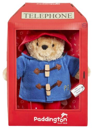 PADDINGTON IN PHONE BOX PLUSH