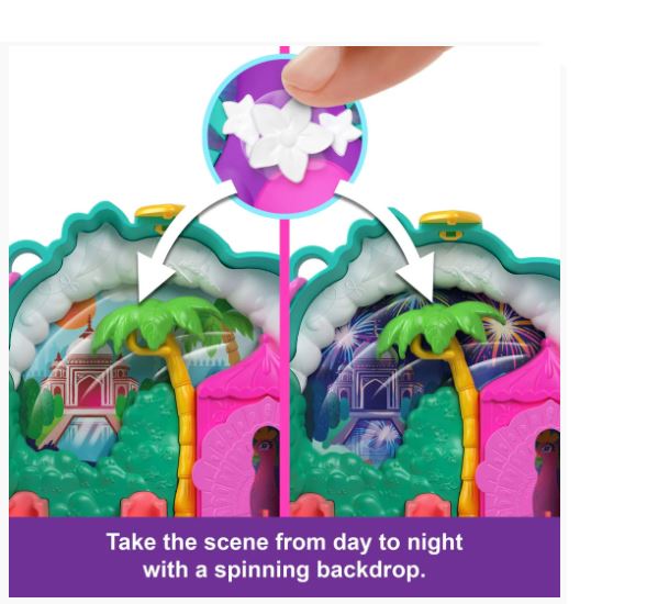 POLLY POCKET - PEACOCK GARDEN COMPACT