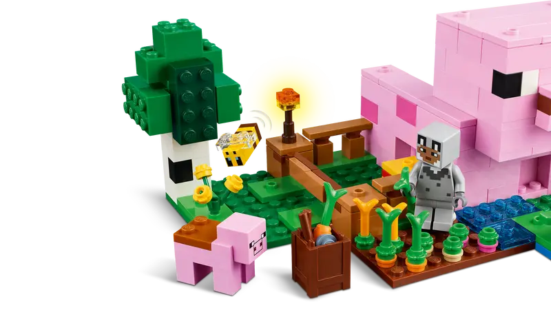 LEGO MINECRAFT 21268 THE BABY PIG HOUSE