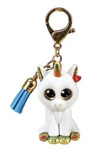 TY MINI BOOS - PIXY THE UNICORN CLIP