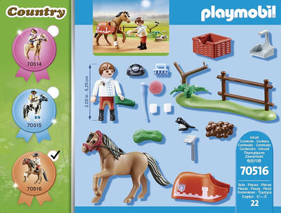 PLAYMOBIL COLLETIBLE CONNEMARA PONY - 70516