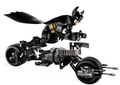 LEGO 76273 DC BATMAN CONSTRUCTION FIGURE AND THE BAT-POD BIKE