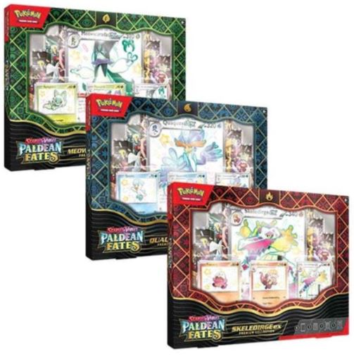 POKEMON SCARLET & VIOLET PALDEAN FATES PREMIUM COLLECTION ASSORTMENT