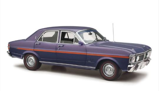 CLASSIC CARLECTABLES 1:18 FORD XY FAIRMONT GRAND SPORT - WILD VIOLET