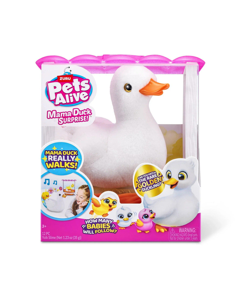 ZURU PETS ALIVE MAMA & BABY SURPRISE S1 MAMA DUCK