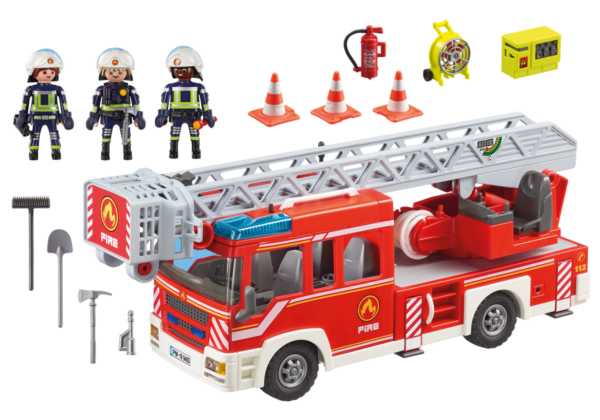 PLAYMOBIL 9463 CITY ACTION - FIRE ENGINE WITH LADDER