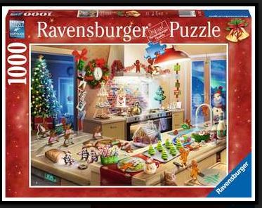 RAVENSBURGER PUZZLE 175635 MERRY MISCHIEF  1000 PIECE PUZZLE