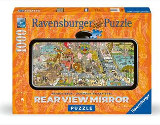 RAVENSBURGER PUZZLE 176359 SAFARI REAR VIEW MIRRIR 1000 PIECE PUZZLE