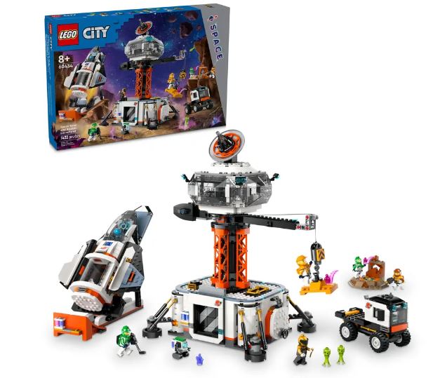 LEGO 60434 CITY - SPACE BASE AND ROCKET LANUCHPAD