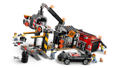 LEGO CITY 60472 SCRAPYARD WITH CARS