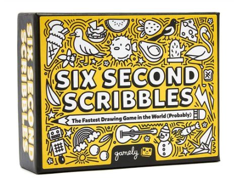 SIX SECOND SCRIBBLES - CARD GAME
