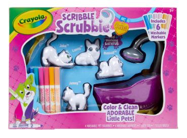 CRAYOLA - SCRIBBLE SCRUBBIE -  BATH TUB PLAY SET