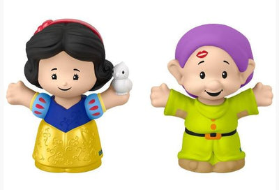 FISHER PRICE LITTLE PEOPLE - DISNEY PRINCESS - SNOW WHITE AND DOPEY