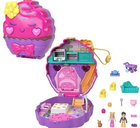 POLLY POCKET - SOMETHING SWEET CUPCAKE COMPACT