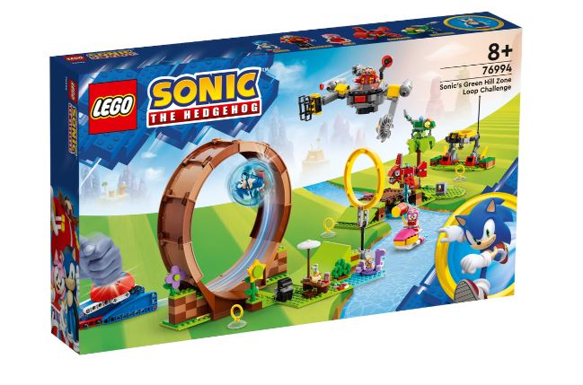 LEGO SONIC THE HEDGEHOG 76994 SONIC'S GREEN HILL ZONE LOOP CHALLENGE