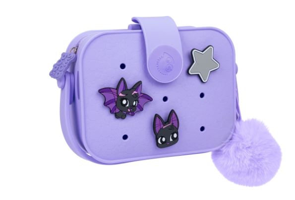 SWAP POP PURSE - PURPLE BAT