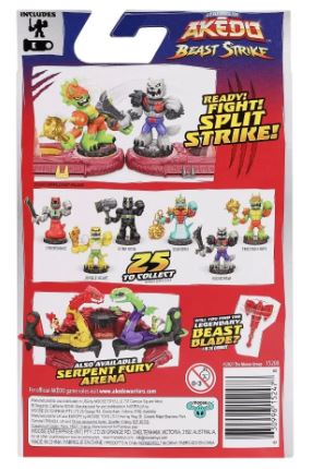 AKEDO BEAST STRIKE MINI BATTLING ACTION WARRIORS - STINK KING