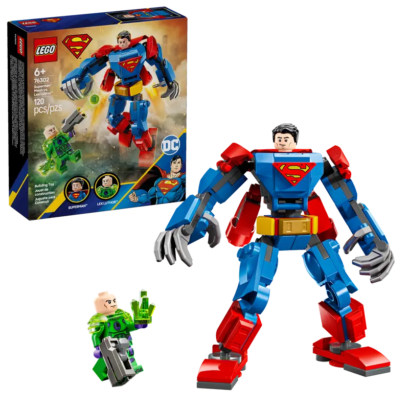 LEGO 76302 DC SUPERMAN MECH VS. LEX LUTHOR