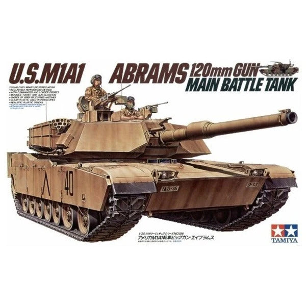 TAMIYA 1/35 US M1A1 ABRAMS 120MM MAIN BATTLE TANK