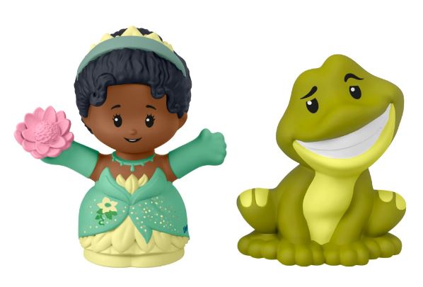 FISHER PRICE LITTLE PEOPLE - DISNEY PRINCESS - TIANA AND NAVEEN