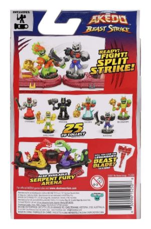 AKEDO BEAST STRIKE MINI BATTLING ACTION WARRIORS - TRICERACHOPS