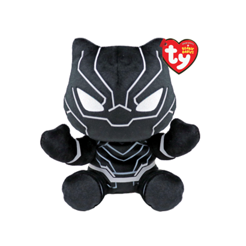 TY BEANIE BABIES - MARVEL - BLACK PANTHER PLUSH