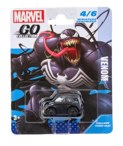 MARVEL GO MINIATURE VEHICLES 5PK - VENOMIZED