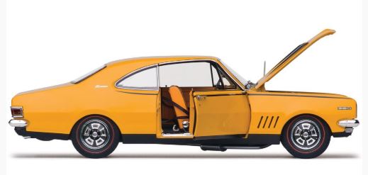 CLASSIC CARLECTABLES 1:18 HOLDEN HG MONARO GTS 350 - INDY ORANGE