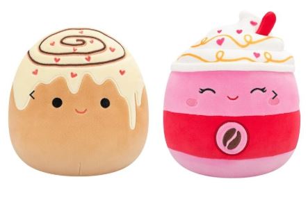 SQUISHMALLOW 7.5 INCH - VALENTINE BFF PAIRS - ANITA AND BEATA