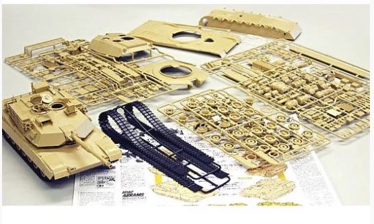 TAMIYA 1/35 M1A2 ABRAMS OPERATION IRAQI FREEDOM