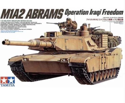 TAMIYA 1/35 M1A2 ABRAMS OPERATION IRAQI FREEDOM