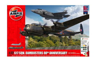 AIRFIX 1:72 SQN DAMBUSTERS 80TH ANNIVERSARY