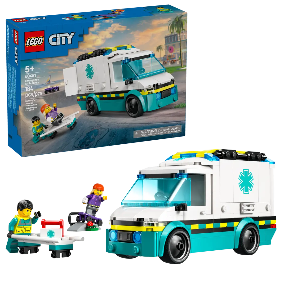 LEGO CITY 60451 EMERGENCY AMBULANCE