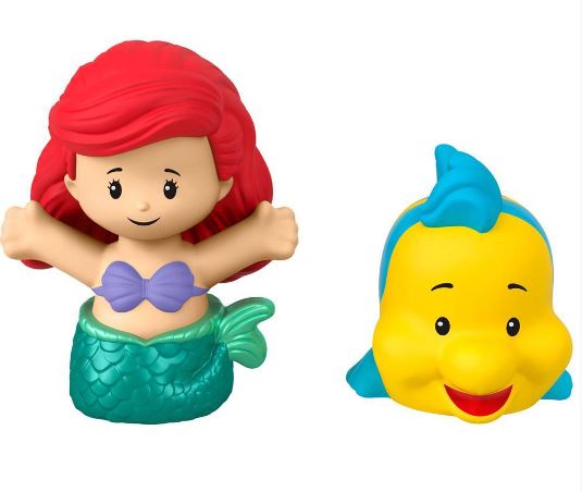 FISHER PRICE LITTLE PEOPLE - DISNEY PRINCESS - ARIEL AND FLOUNDER