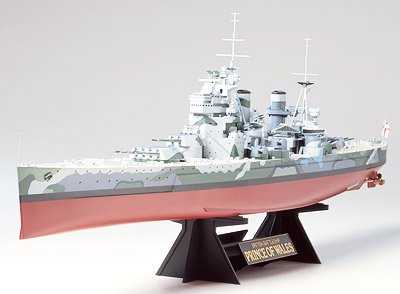 TAMIYA BRITISH BATTLESHIP PRINCE OF WALES 1:350 SCALE