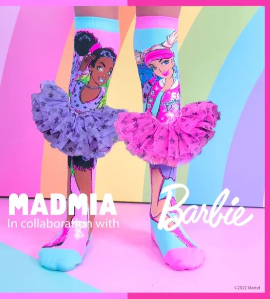 MADMIA BARBIE EXTRA VIBES TODDLER SOCKS