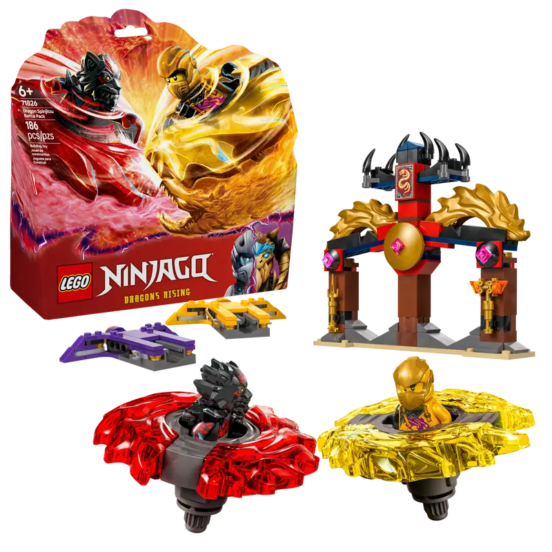 LEGO NINJAGO 71826 DRAGON SPINJITZU BATTLE PACK