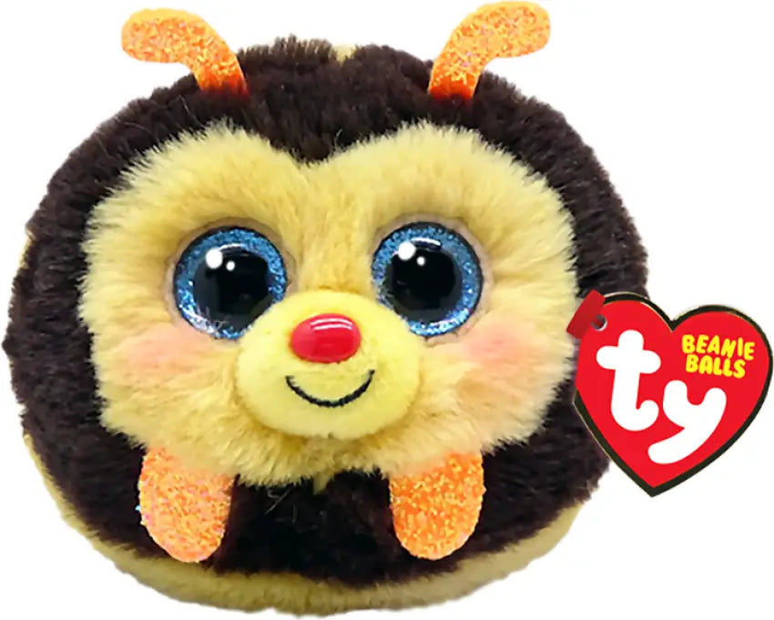 TY BEANIE BALLS - 'ZINGER' BEE