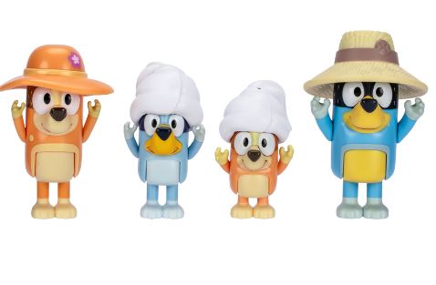 BLUEY AND FAMILY - FAMILY TIME FIGURE PACK