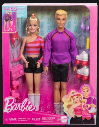 BARBIE FASHIONISTA 65TH ANNIVERSARY KEN AND BARBIE DOLL PACK