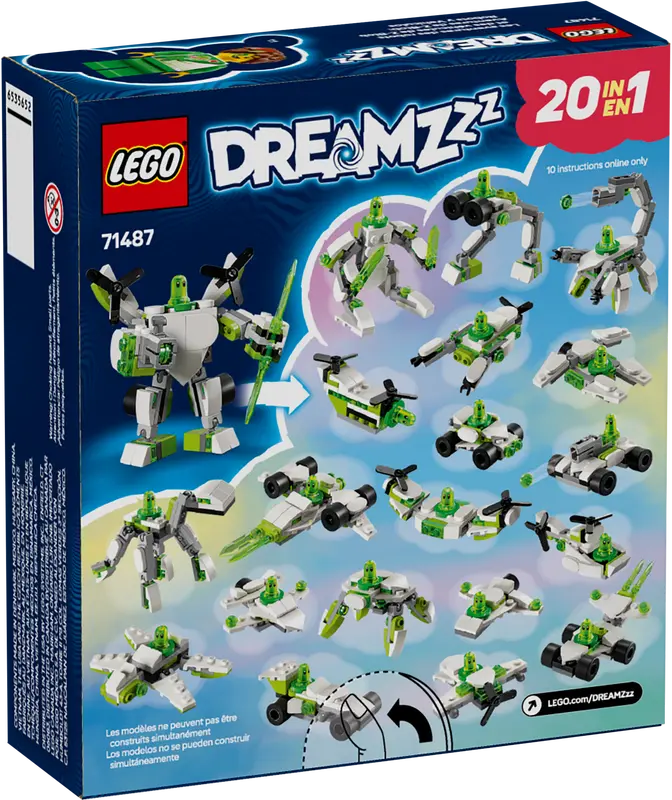 LEGO DREAMZZZ 71487 Z-BLOB'S ROBOT AND VEHICLE ADVENTURES