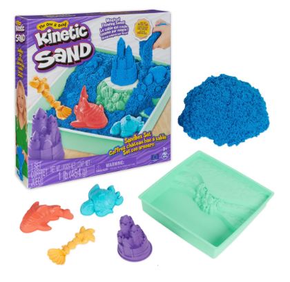 KINETIC SAND SANDBOX SET - BLUE